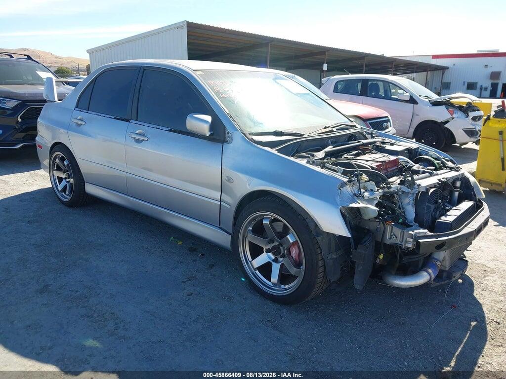 2006 MITSUBISHI LANCER EVOLUTION JA3AH86C76U034692