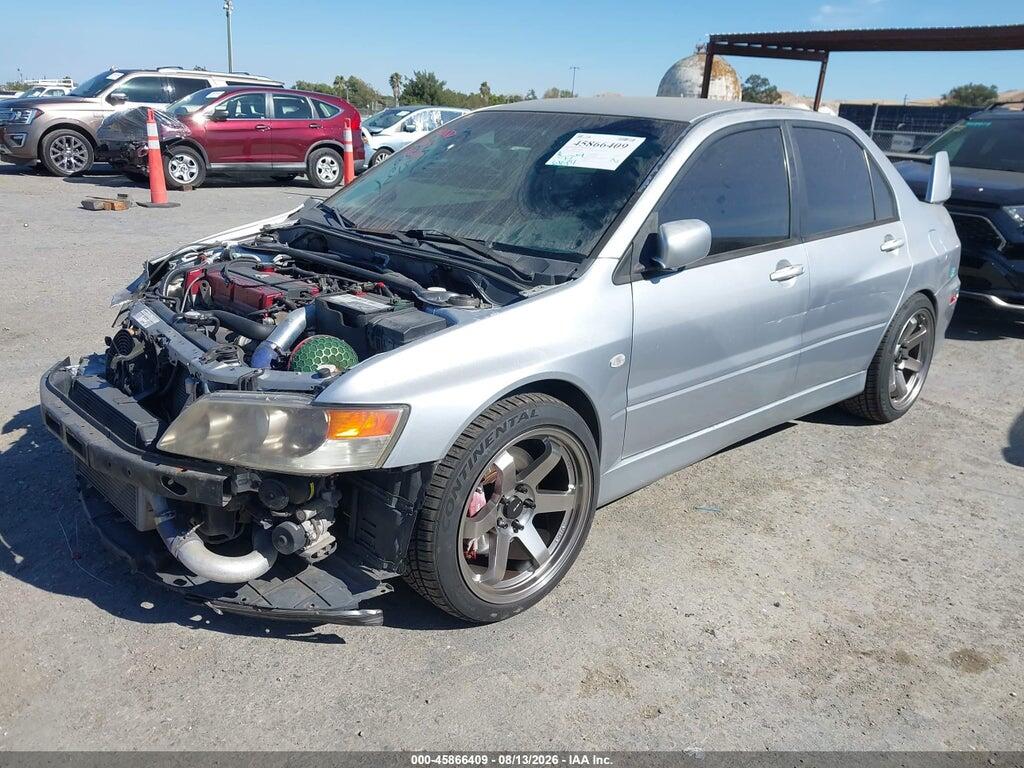 JA3AH86C76U034692 2006 MITSUBISHI LANCER EVOLUTION photo no. 2