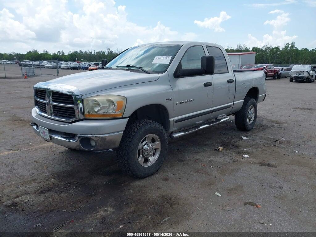 3D7KS28D46G139077 2006 DODGE RAM 2500 photo no. 2
