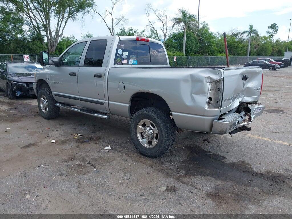3D7KS28D46G139077 2006 DODGE RAM 2500 photo no. 3