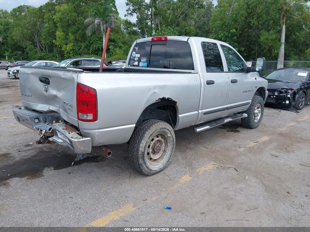 3D7KS28D46G139077 2006 DODGE RAM 2500 photo no. 4