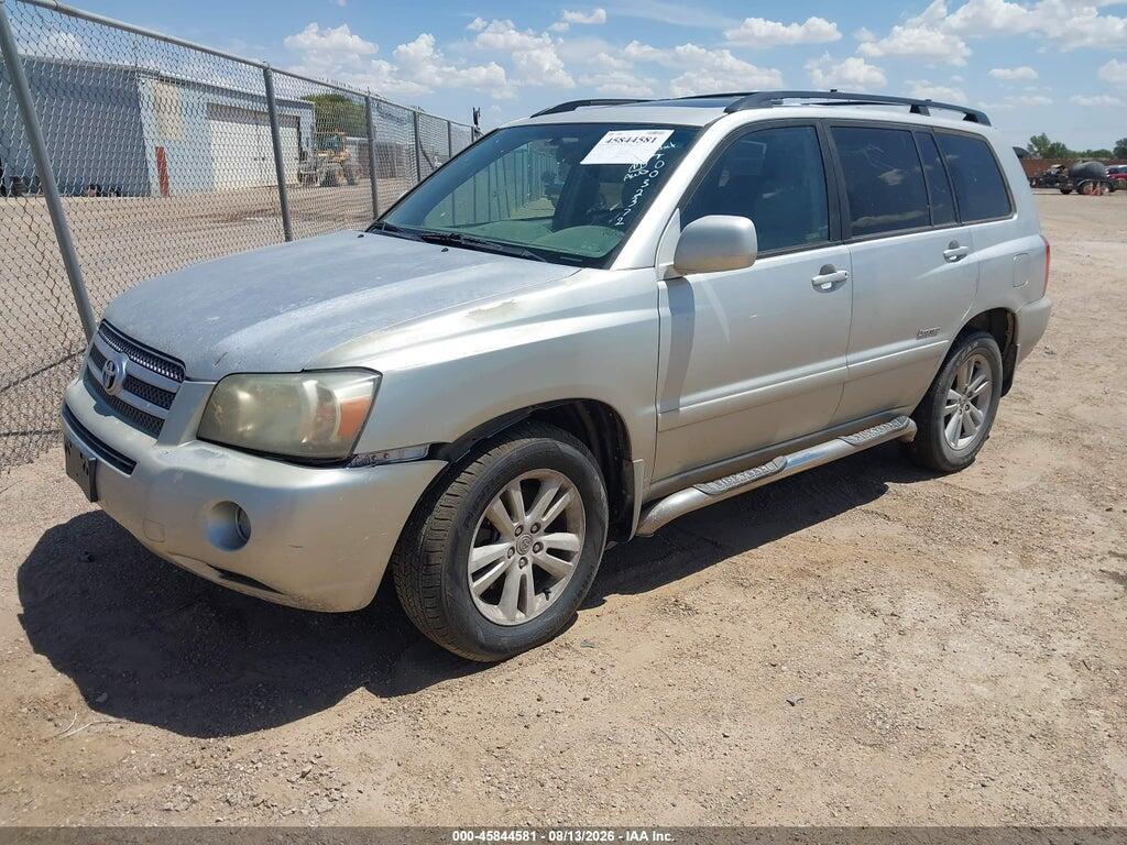JTEEW21A360032372 2006 TOYOTA HIGHLANDER HYBRID photo no. 2