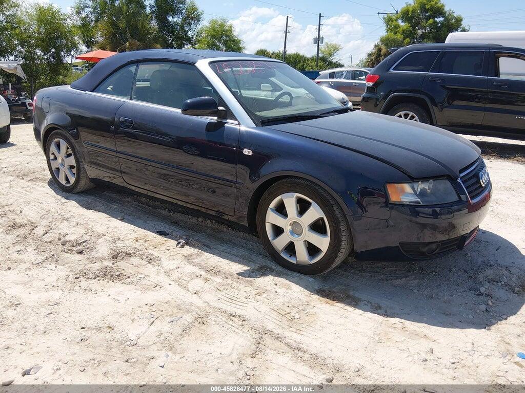 2006 AUDI A4 WAUAC48H36K011307