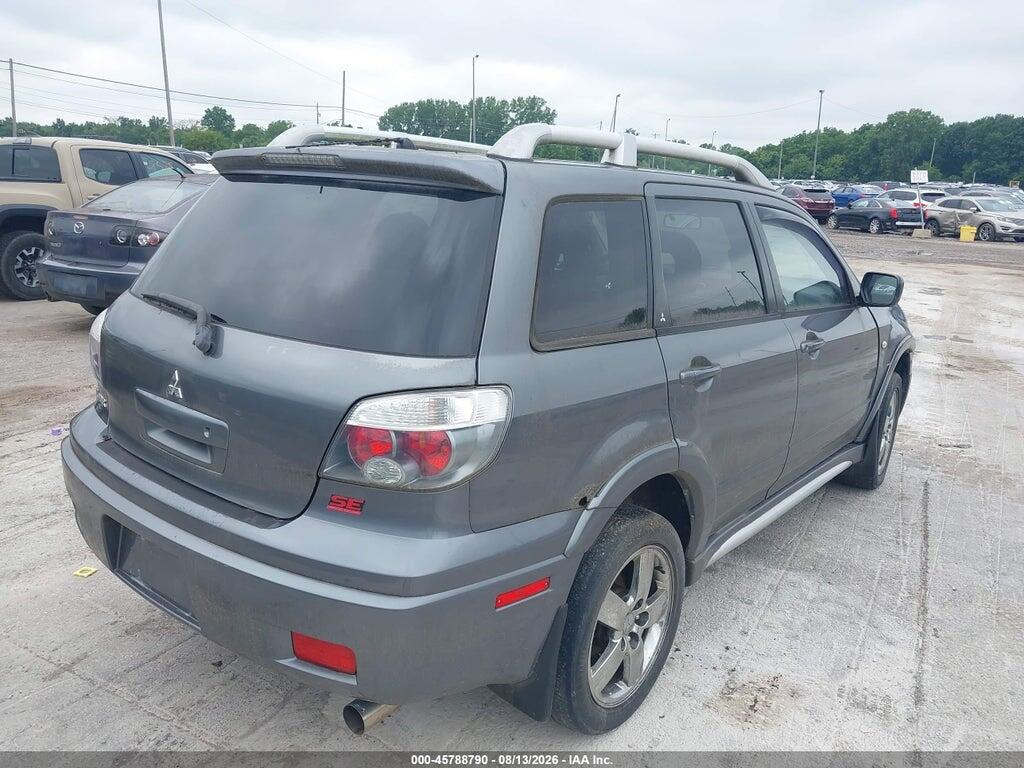JA4LZ41F46U026674 2006 MITSUBISHI OUTLANDER photo no. 4