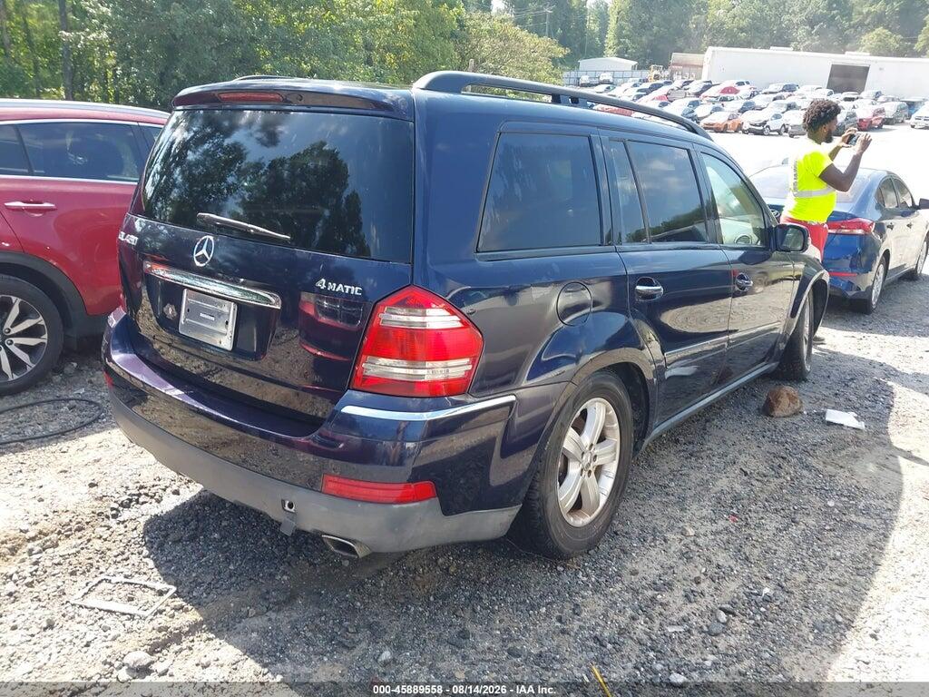 4JGBF71E77A225395 2007 MERCEDES-BENZ GL 450 photo no. 4