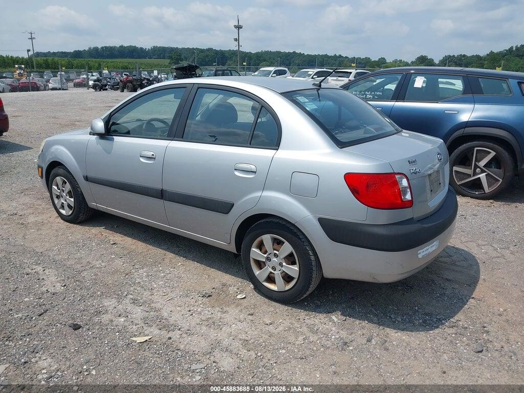 KNADE123776212768 2007 KIA RIO photo no. 3