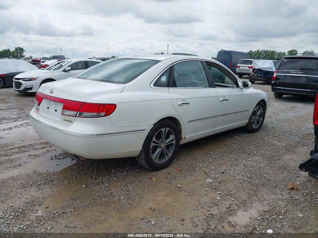 KMHFC46F37A203646 2007 HYUNDAI AZERA photo no. 4