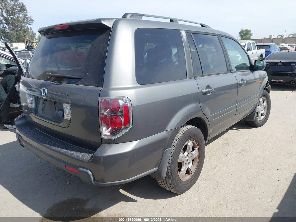 5FNYF28727B007428 2007 HONDA PILOT photo no. 4