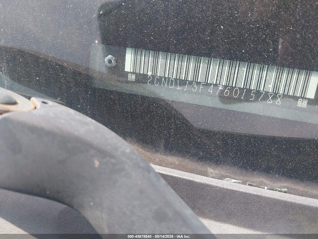2CNDL13F476015788 2007 CHEVROLET EQUINOX photo no. 9