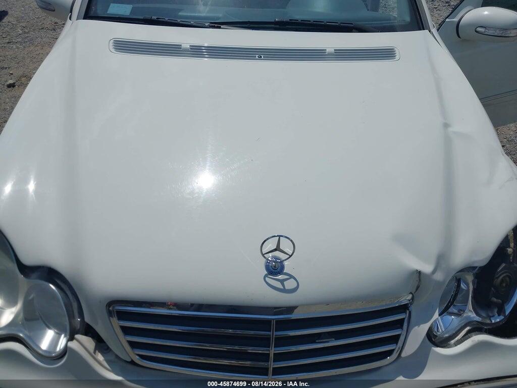 WDBRF52H07A936953 2007 MERCEDES-BENZ C 230 photo no. 10