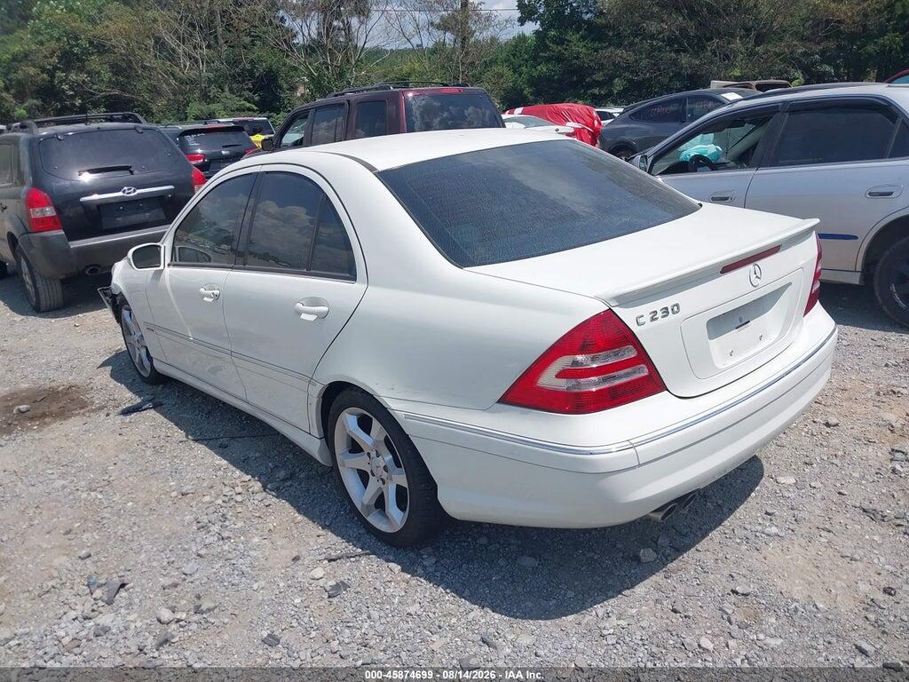 WDBRF52H07A936953 2007 MERCEDES-BENZ C 230 photo no. 3