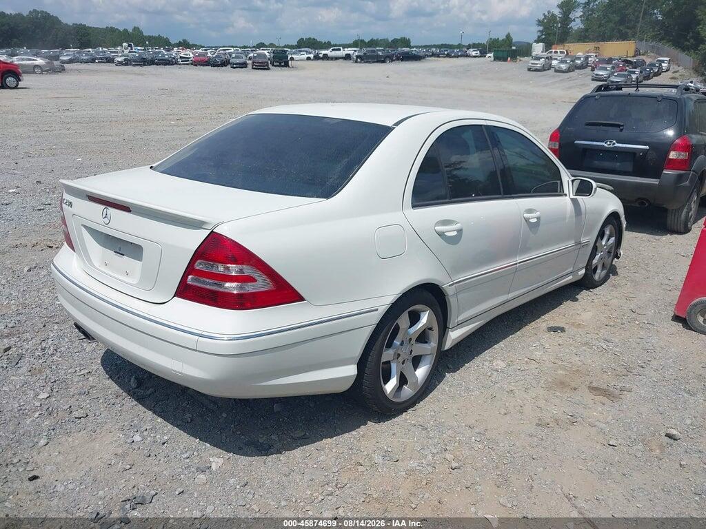 WDBRF52H07A936953 2007 MERCEDES-BENZ C 230 photo no. 4