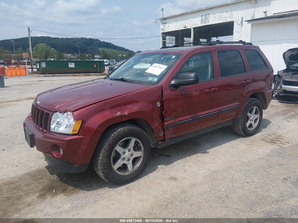 1J8HR48N87C651765 2007 JEEP GRAND CHEROKEE photo no. 2
