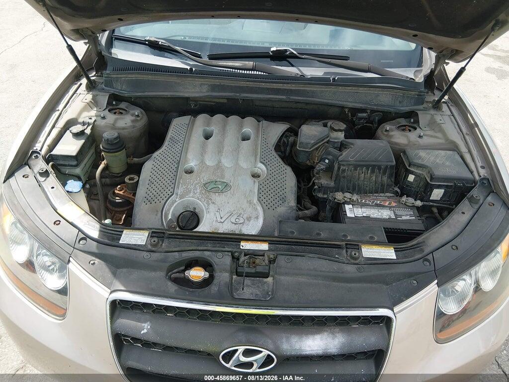 5NMSG73D37H063941 2007 HYUNDAI SANTA FE photo no. 10
