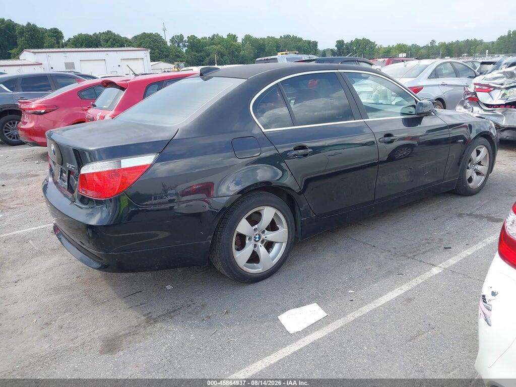WBANE73507CM50616 2007 BMW 530I photo no. 4