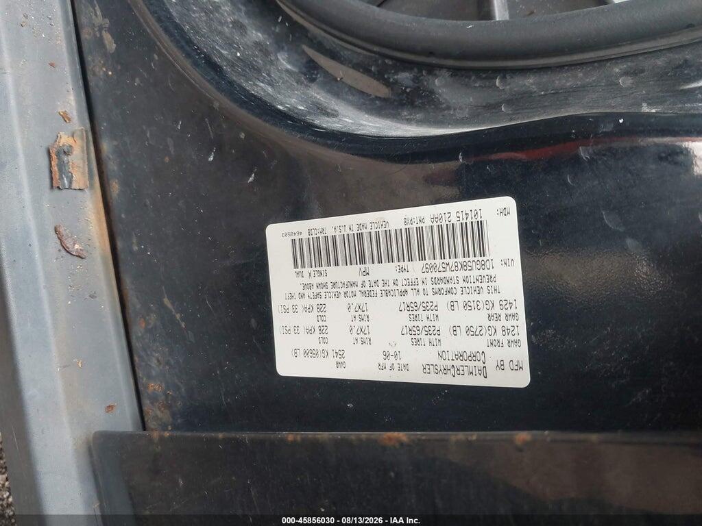 1D8GU58K87W570097 2007 DODGE NITRO photo no. 9