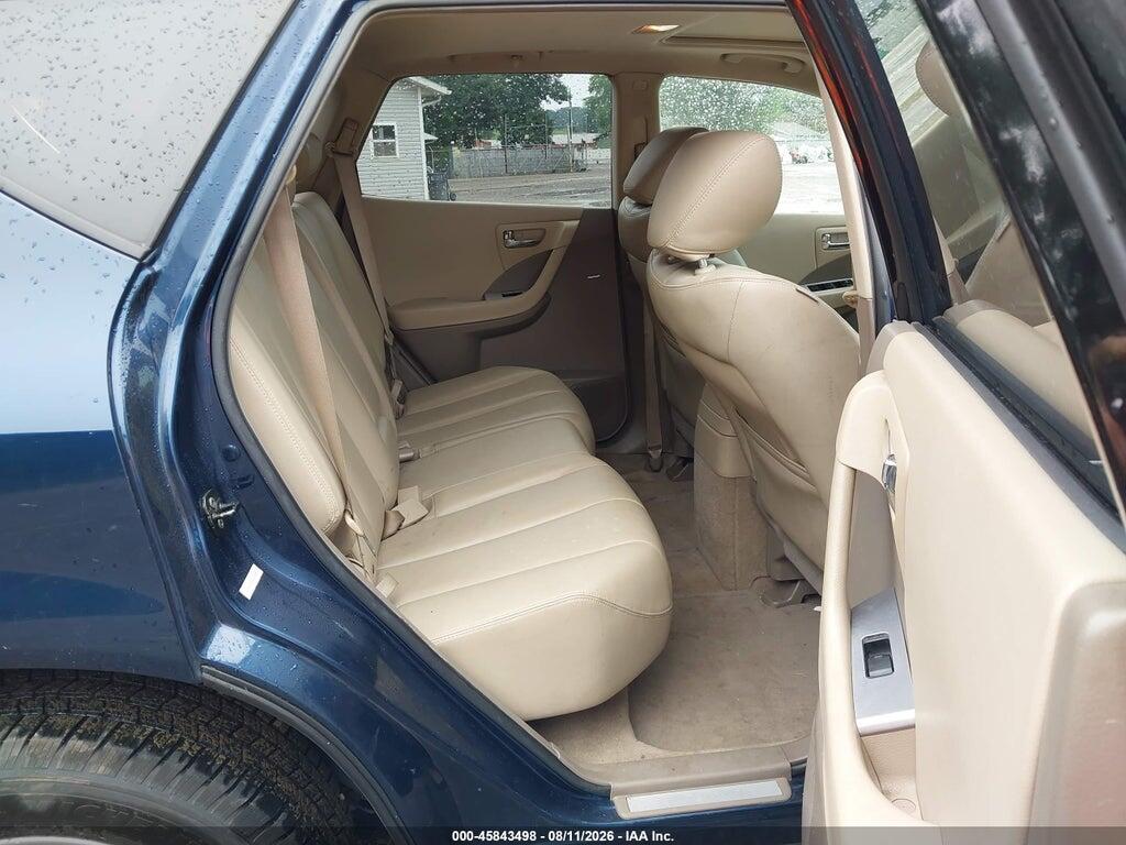 JN8AZ08W07W609247 2007 NISSAN MURANO photo no. 8