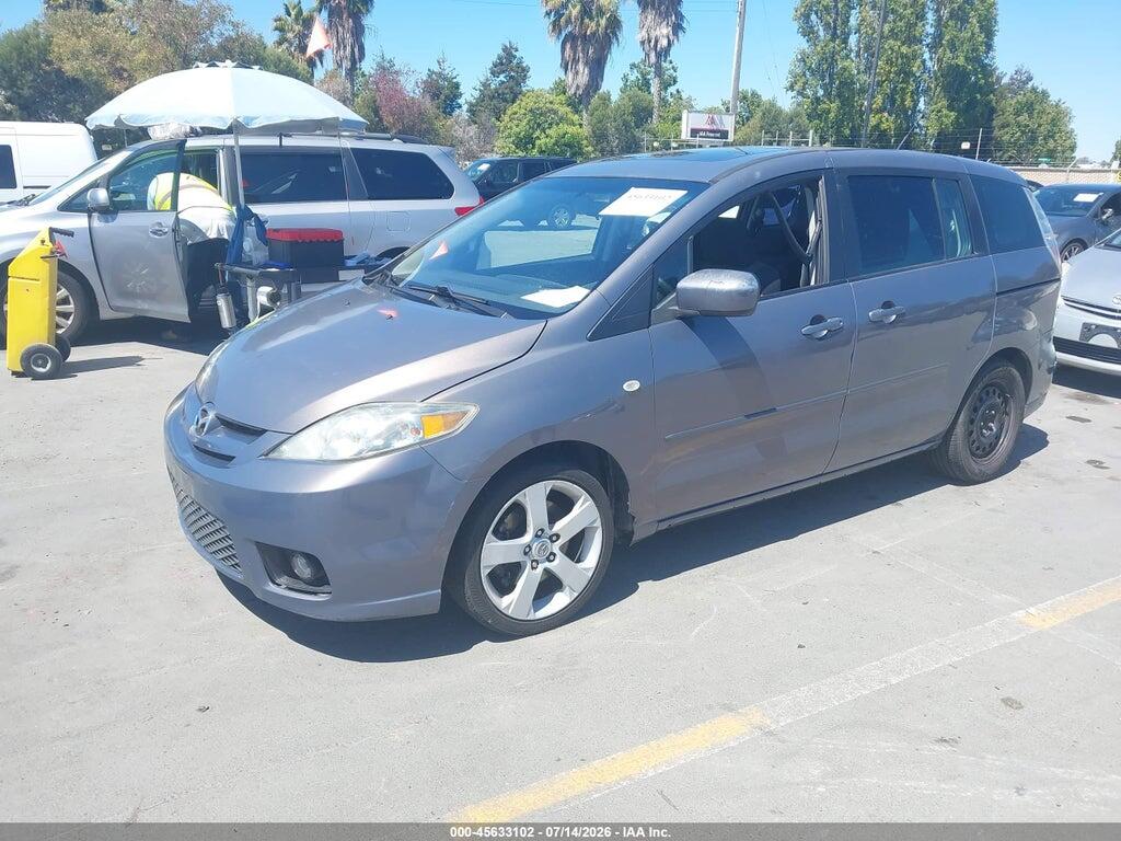 JM1CR29L870140092 2007 MAZDA MAZDA5 photo no. 2