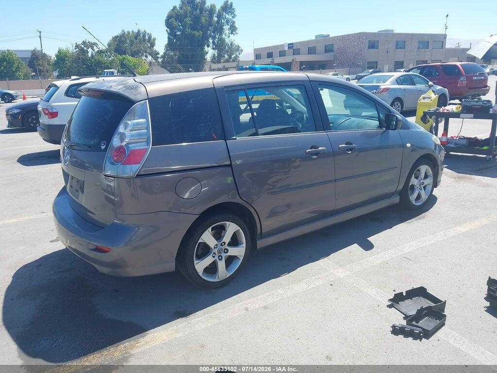 JM1CR29L870140092 2007 MAZDA MAZDA5 photo no. 4