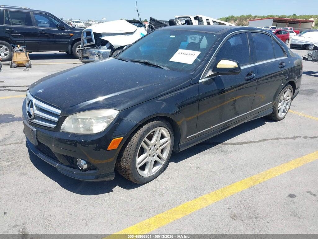 WDDGF56X58F138274 2008 MERCEDES-BENZ C 350 photo no. 2