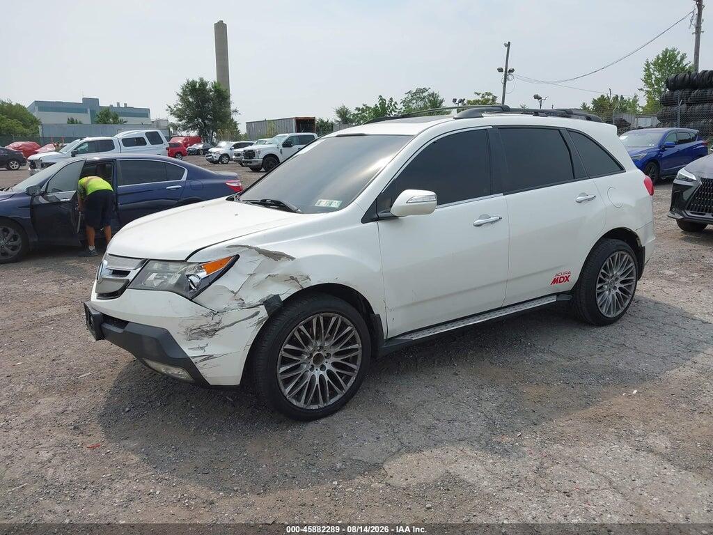 2HNYD28458H551844 2008 ACURA MDX photo no. 2
