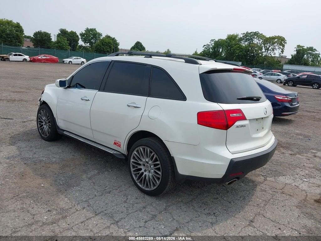 2HNYD28458H551844 2008 ACURA MDX photo no. 3