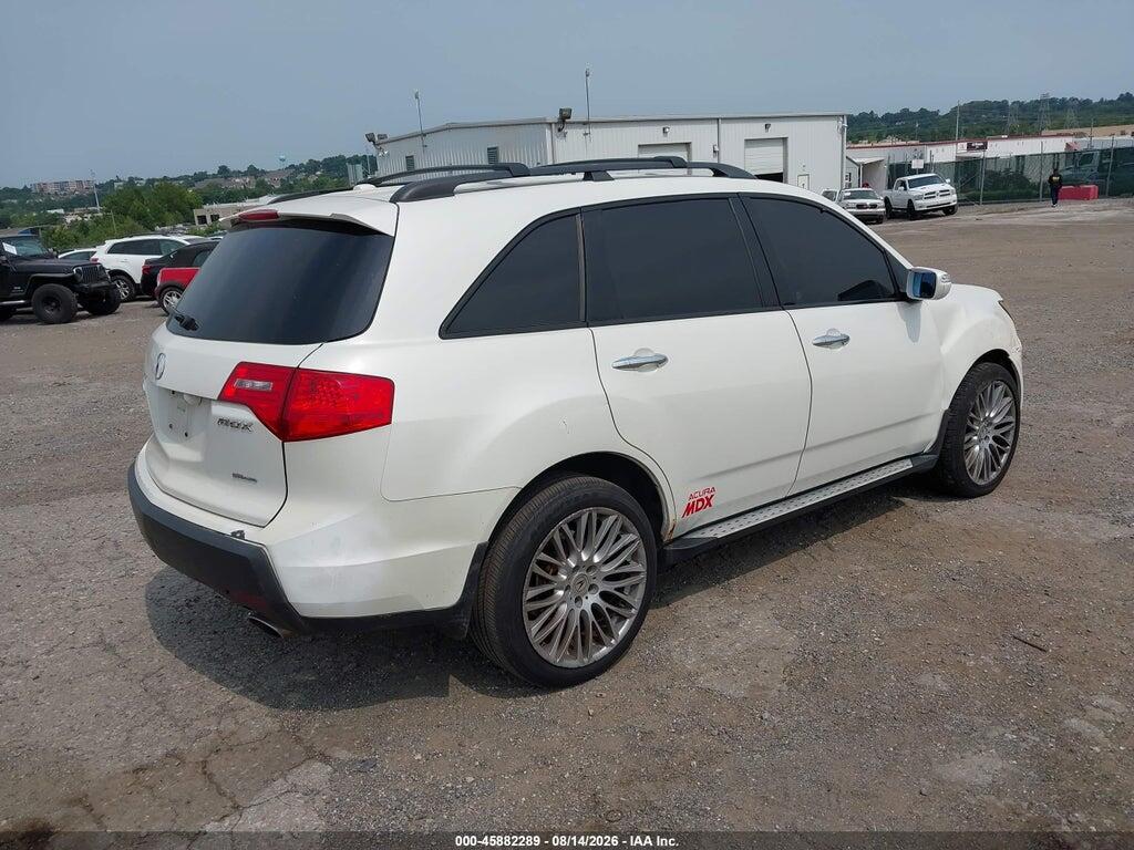 2HNYD28458H551844 2008 ACURA MDX photo no. 4