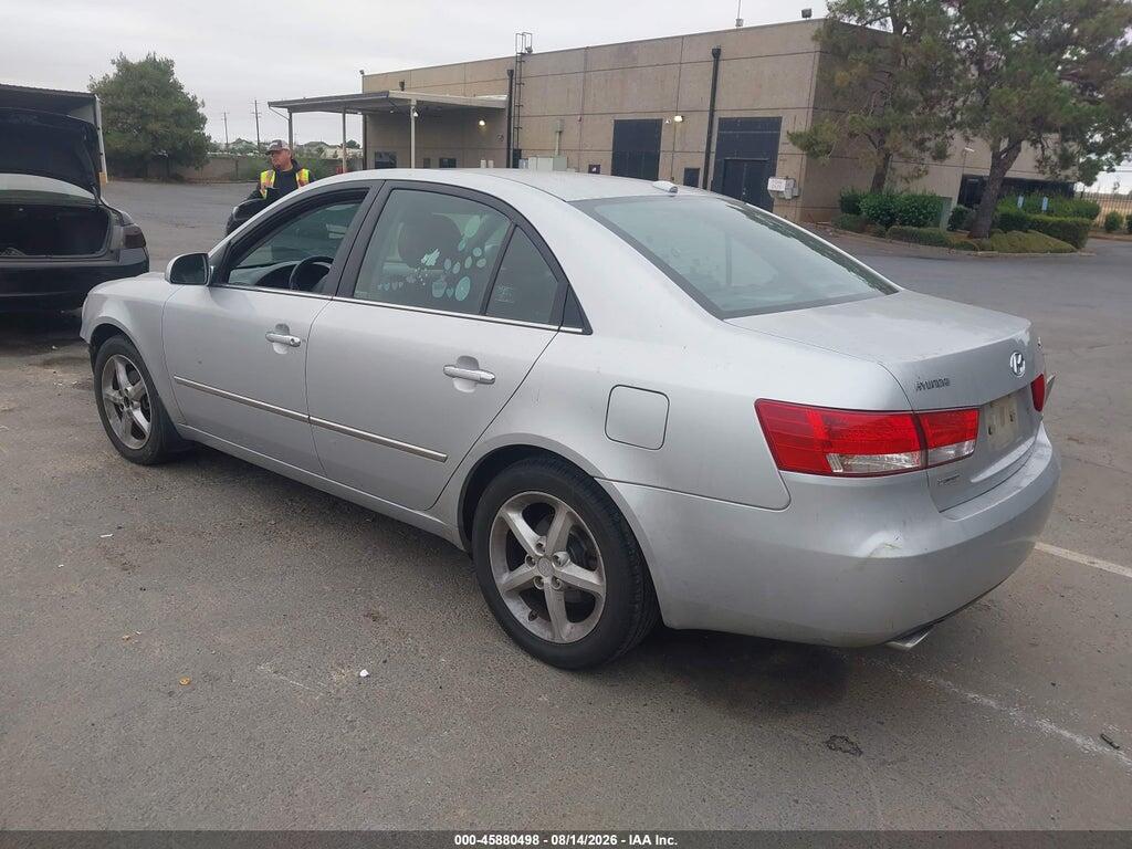 5NPEU46F68H385608 2008 HYUNDAI SONATA photo no. 3