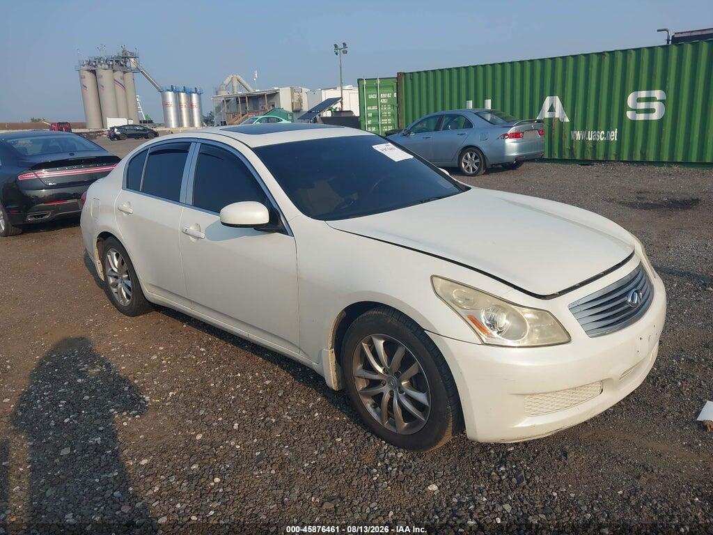 2008 INFINITI G35X JNKBV61F98M252302