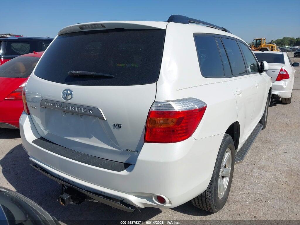 JTEES41A582037961 2008 TOYOTA HIGHLANDER photo no. 4