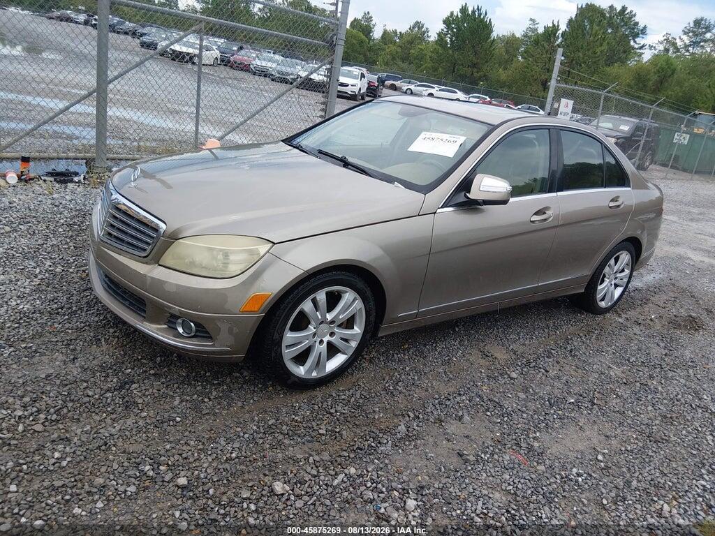 WDDGF54X88F126137 2008 MERCEDES-BENZ C 300 photo no. 2