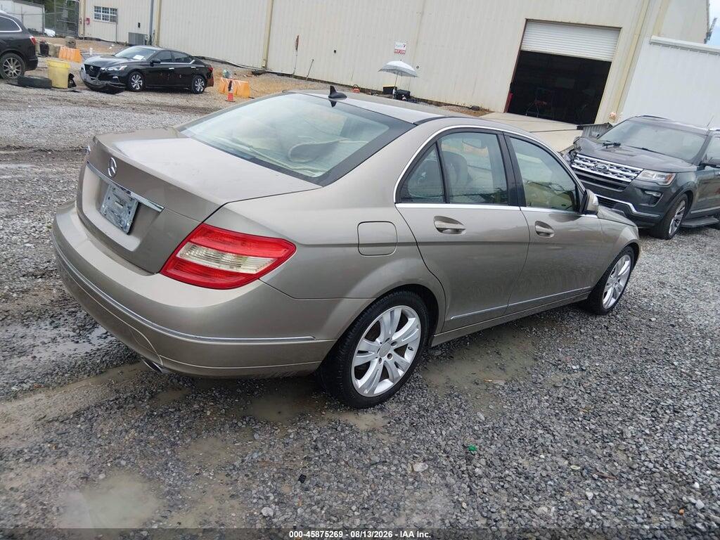 WDDGF54X88F126137 2008 MERCEDES-BENZ C 300 photo no. 4