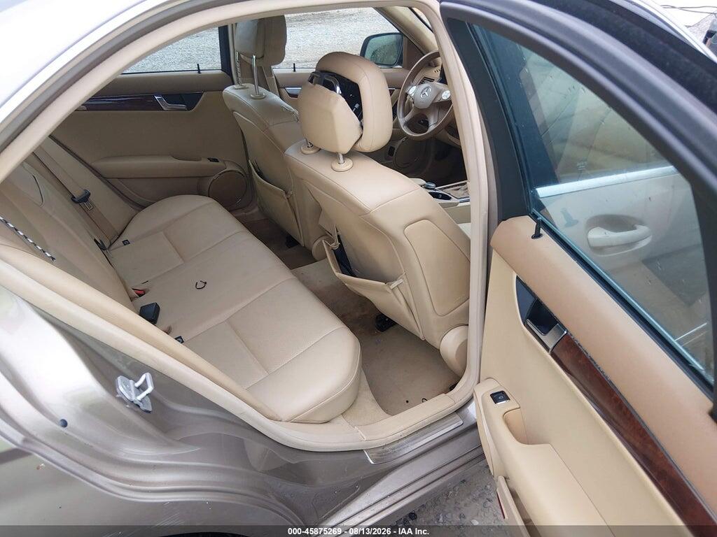 WDDGF54X88F126137 2008 MERCEDES-BENZ C 300 photo no. 8