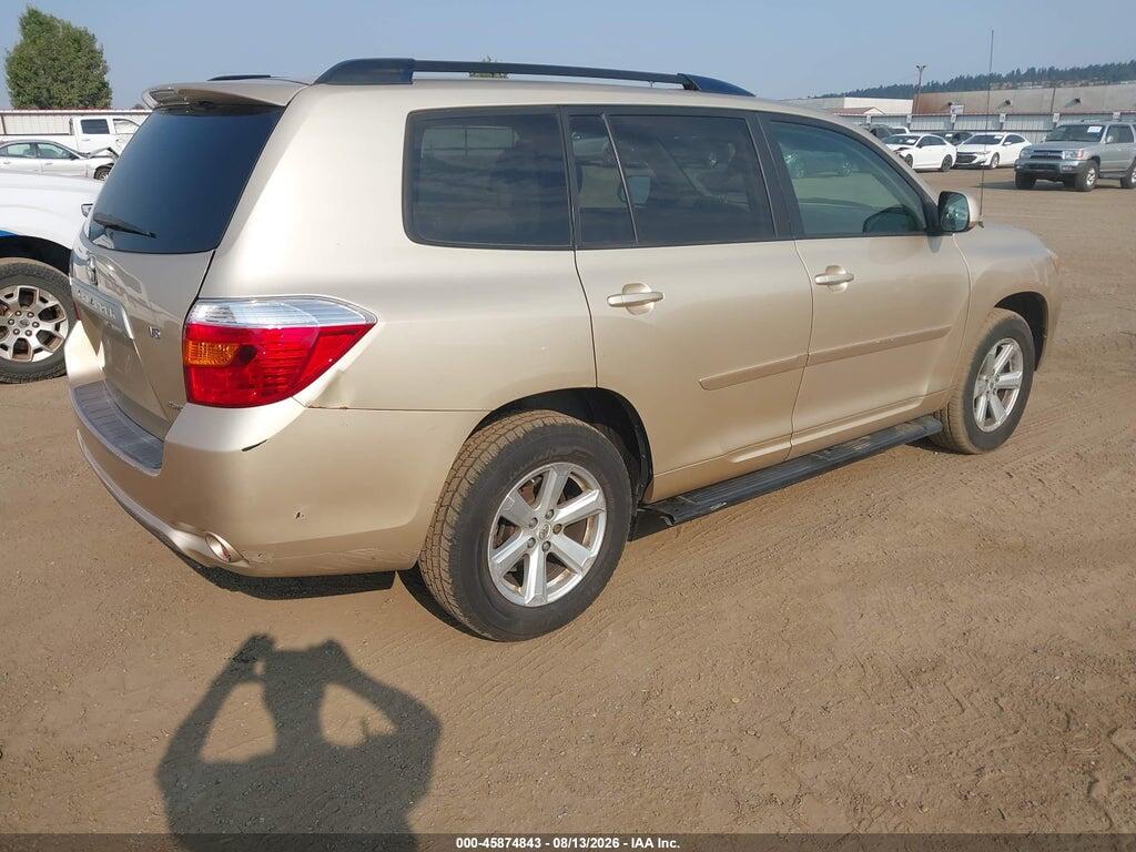 JTEES41AX82076285 2008 TOYOTA HIGHLANDER photo no. 4
