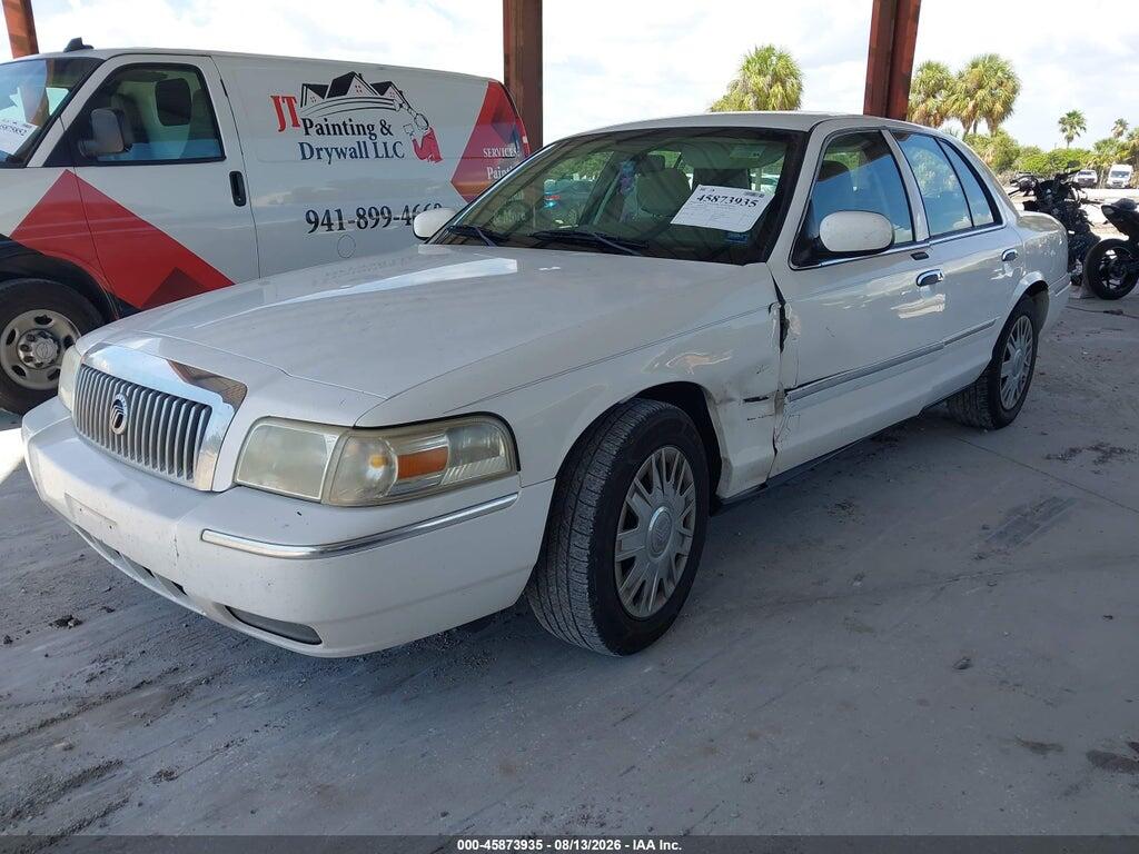 2MEFM74V78X644054 2008 MERCURY GRAND MARQUIS photo no. 2