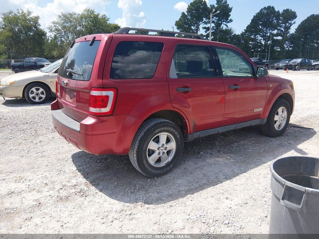 1FMCU03148KB75465 2008 FORD ESCAPE photo no. 4