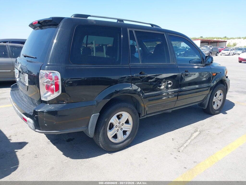 5FNYF28208B030356 2008 HONDA PILOT photo no. 4