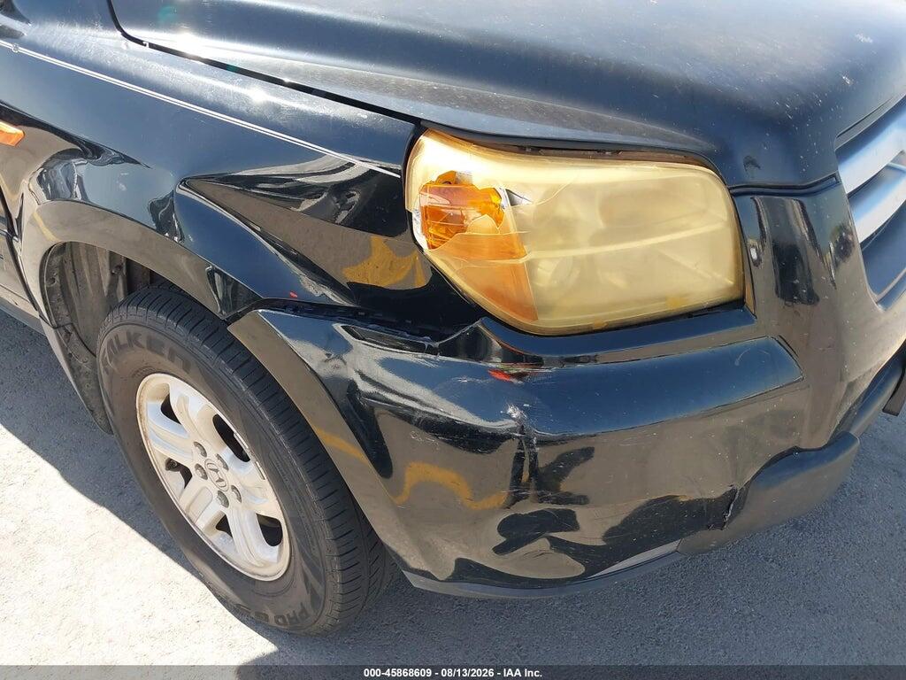 5FNYF28208B030356 2008 HONDA PILOT photo no. 6