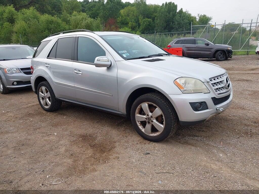 2009 MERCEDES-BENZ ML 350 4JGBB86E59A529192