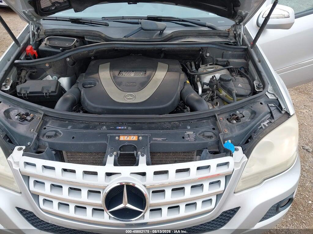 4JGBB86E59A529192 2009 MERCEDES-BENZ ML 350 photo no. 10