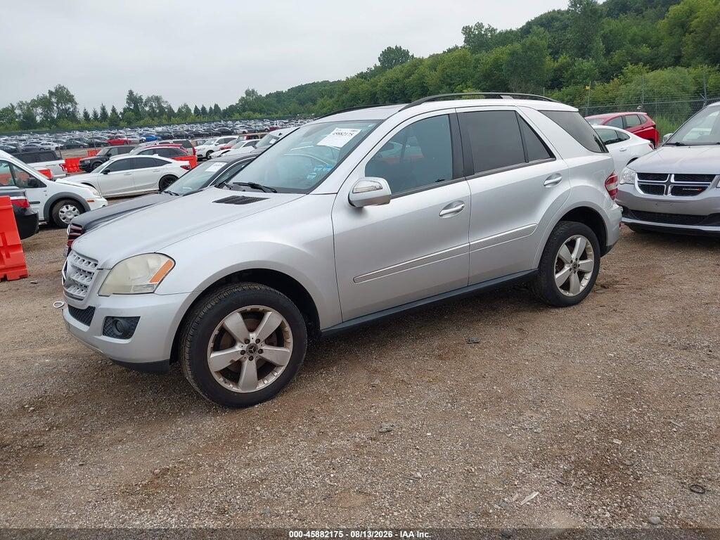 4JGBB86E59A529192 2009 MERCEDES-BENZ ML 350 photo no. 2