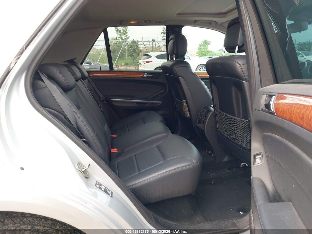 4JGBB86E59A529192 2009 MERCEDES-BENZ ML 350 photo no. 8