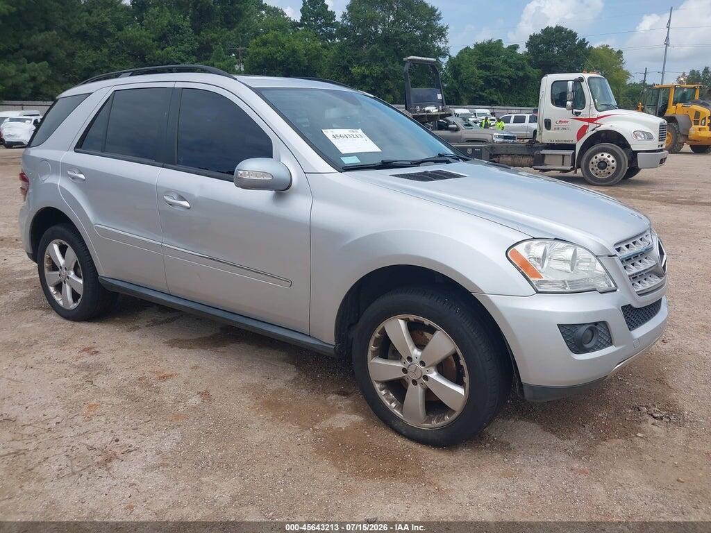 2009 MERCEDES-BENZ ML 350 4JGBB86E69A457287