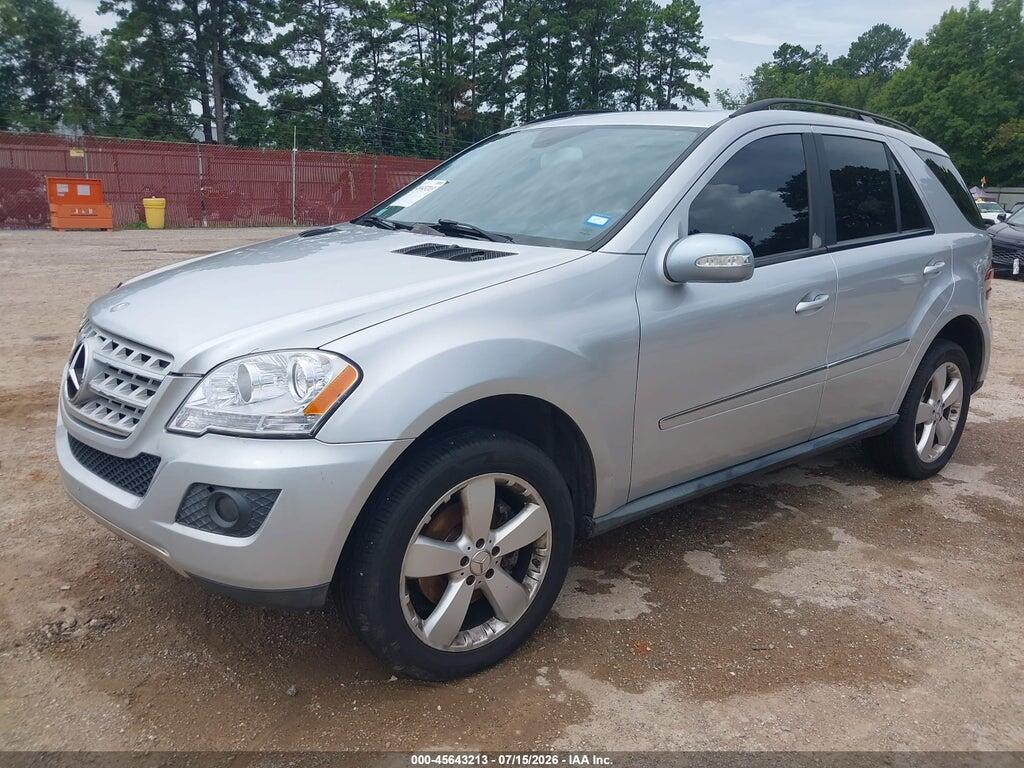 4JGBB86E69A457287 2009 MERCEDES-BENZ ML 350 photo no. 2