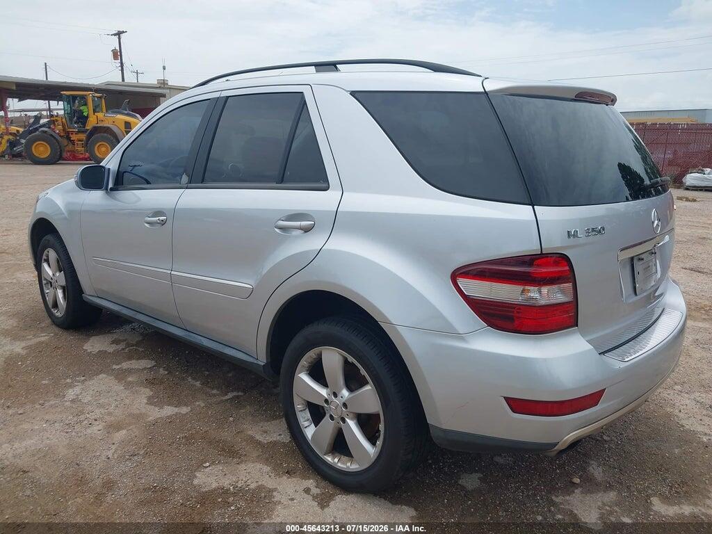 4JGBB86E69A457287 2009 MERCEDES-BENZ ML 350 photo no. 3