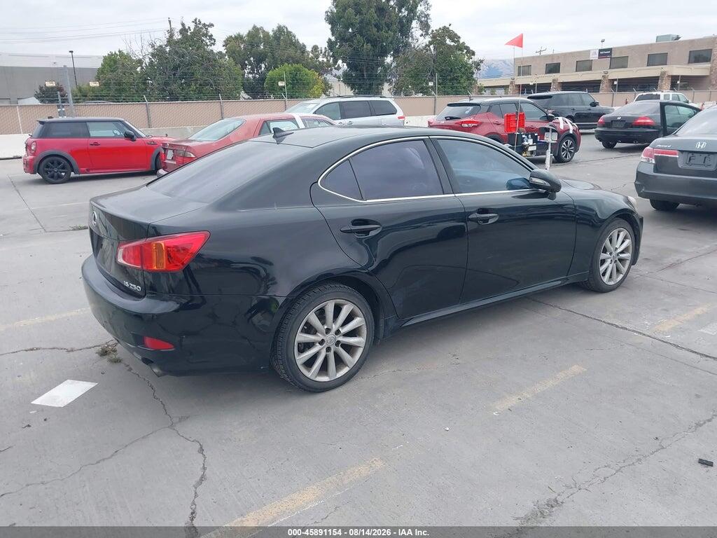 JTHBK262192092453 2009 LEXUS IS 250 photo no. 4