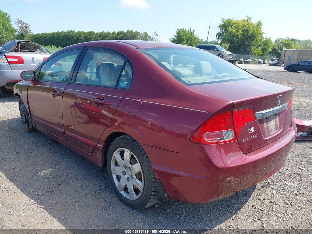 2HGFA16549H360348 2009 HONDA CIVIC photo no. 3