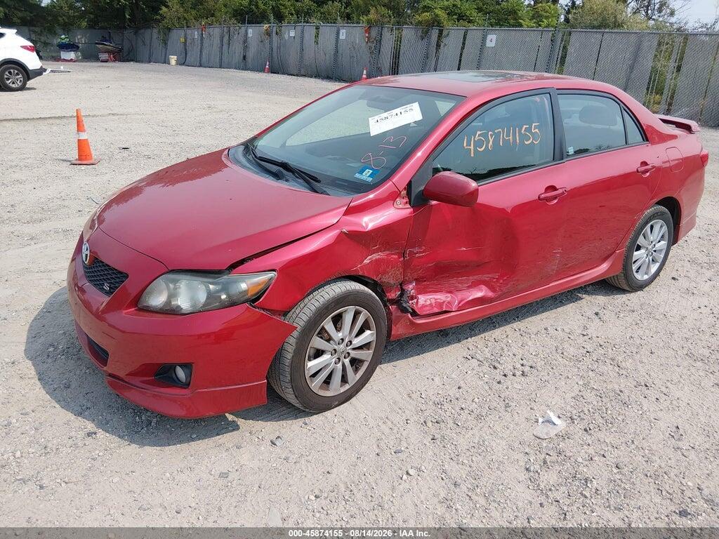 2T1BU40E59C132190 2009 TOYOTA COROLLA photo no. 2