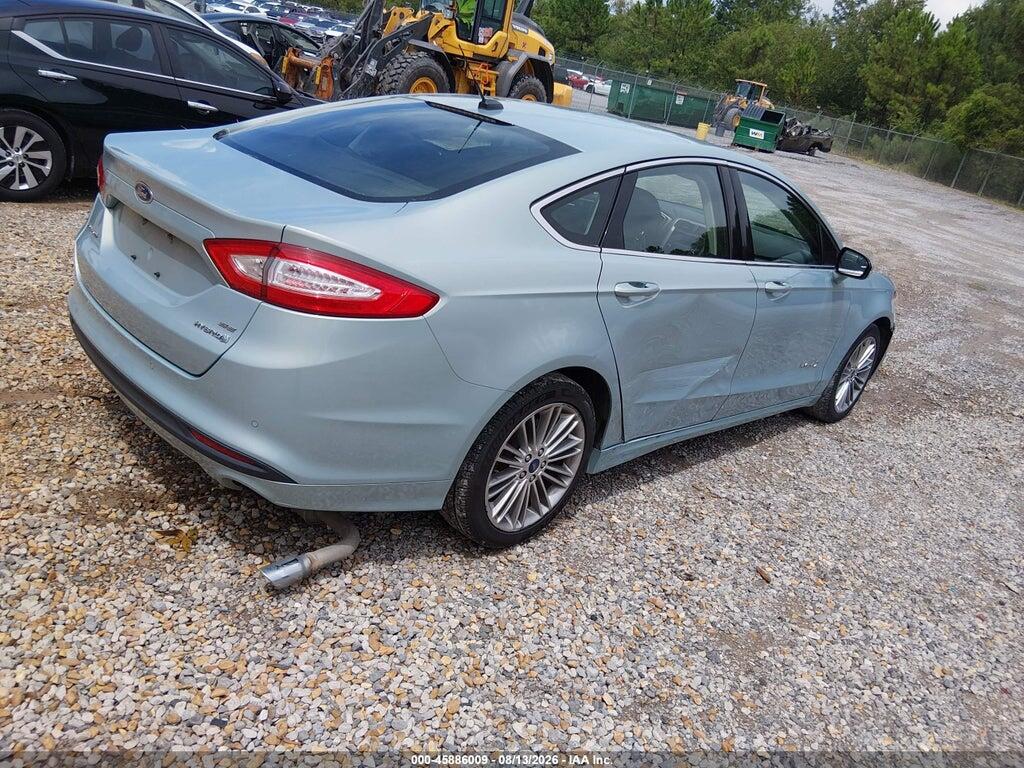 3FA6P0LU4ER111085 2014 FORD FUSION HYBRID photo no. 4