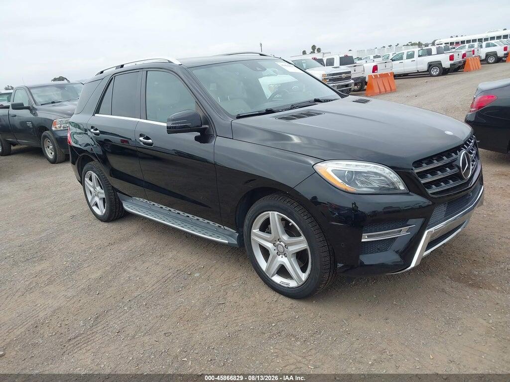 2015 MERCEDES-BENZ ML 400 4JGDA5GB1FA535534